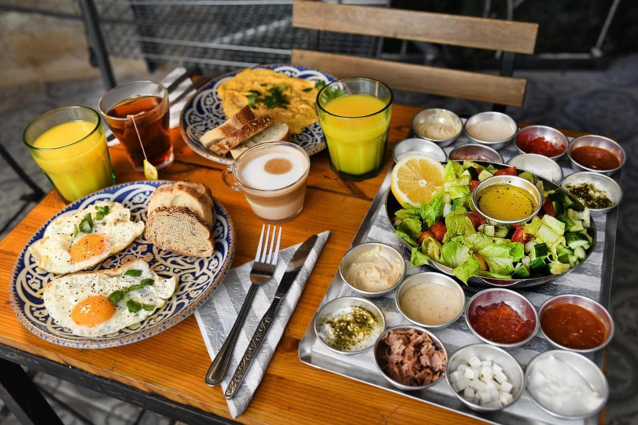 Israeli Breakfast Included